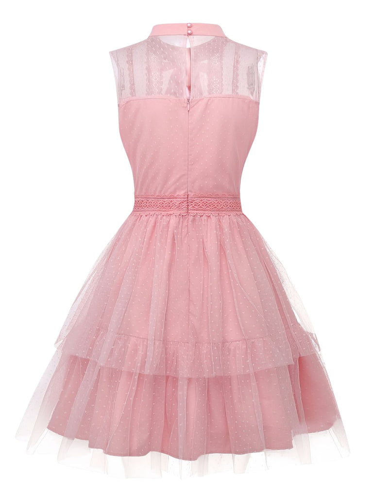 chinese dress ladies Beautiful Shiny Tulle Long A-Line Pink Corset Prom Dress, Off the Shou main image 0