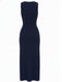 1960s Solid Sleeveless Single-Breasted Knitted Dress - vintage dress, retro fashion
