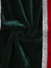 1960s Strapless Velvet Christmas Fur Trim Bow Dress Set - vintage dress, retro fashion