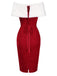 1960s Faux Fur Off-Shoulder Dress — a 1960s silhouette that turns sidewalks into runways