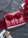 She slips into 1960s Floral Embroidered Bow Underw