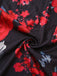 1960s French Tea Floral Off-Shoulder Bodycon Dress - vintage dress, retro fashion