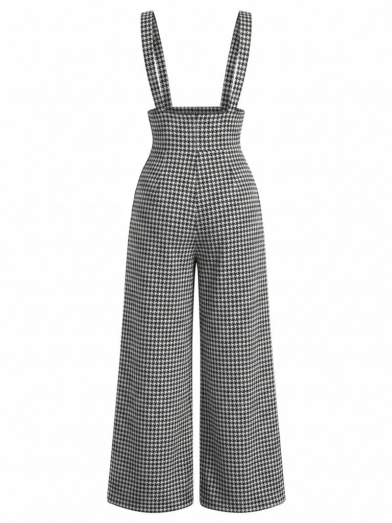 Black 1960s Vintage Classic Jumpsuit 4