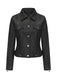 1960s Leather Multi-Zip Moto Jacket - vintage fashion, retro style