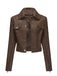 1960s Leather Multi-Zip Moto Jacket - vintage fashion, retro style