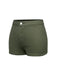 1960s Solid Colored Denim Shorts, vintage fashion, retro style - perfect for women who love vintage and retro fashion
