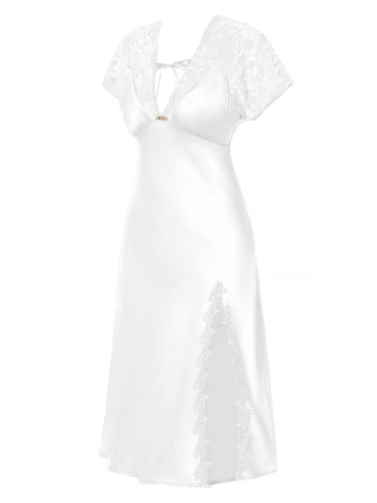 1960s Solid Lace Satin Patchwork | 1960s | vintage dress, retro fashion
