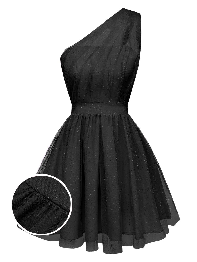 1960s Solid Mesh One Shoulder | 1960s | vintage dress, retro fashion