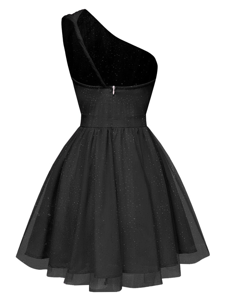 1960s Solid Mesh One Shoulder | 1960s | vintage dress, retro fashion