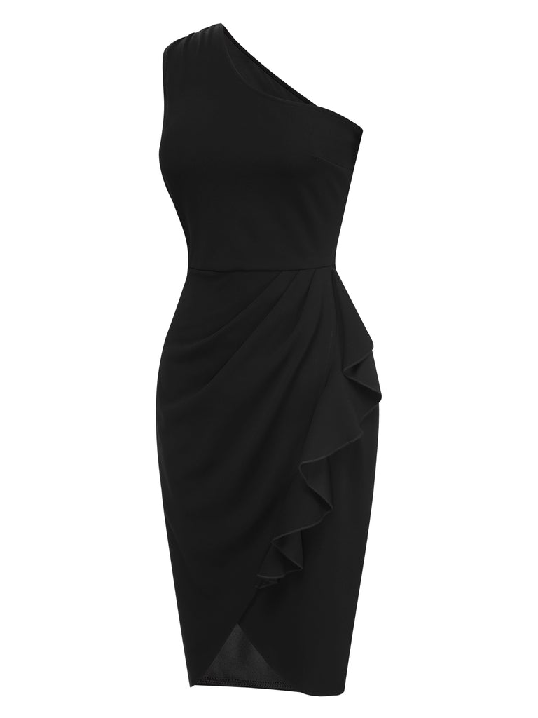 1960s Solid Tulip Hem Ruffle | 1960s | vintage dress, retro fashion