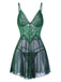 1960s Spaghetti Straps Lace Sheer Nightgown — the kind of 1960s dress that makes strangers smile