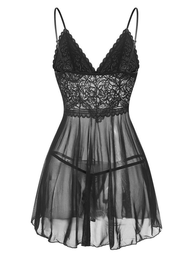 1960s Spaghetti Straps Lace Sheer | 1960s | vintage dress, retro fashion