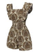 1960s Square Neck Wrinkle Ruffles Romper: timeless 1960s elegance she makes her own