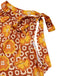 1960s Tie Neck Floral Sleeveless Top - vintage fashion, retro style