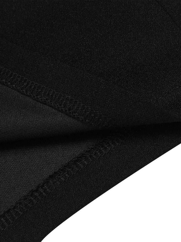 1960s V-Neck Belted Solid Jumpsuit — the 1960s finishing touch that makes her outfit sing