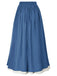 1960s Victorian-Style Ruched Lace Maxi Skirt: 1960s grace for the woman who dances through life