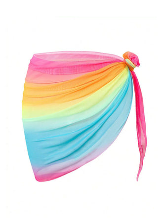 1970s Beach Chiffon Loose Cover Up - vintage fashion, retro style