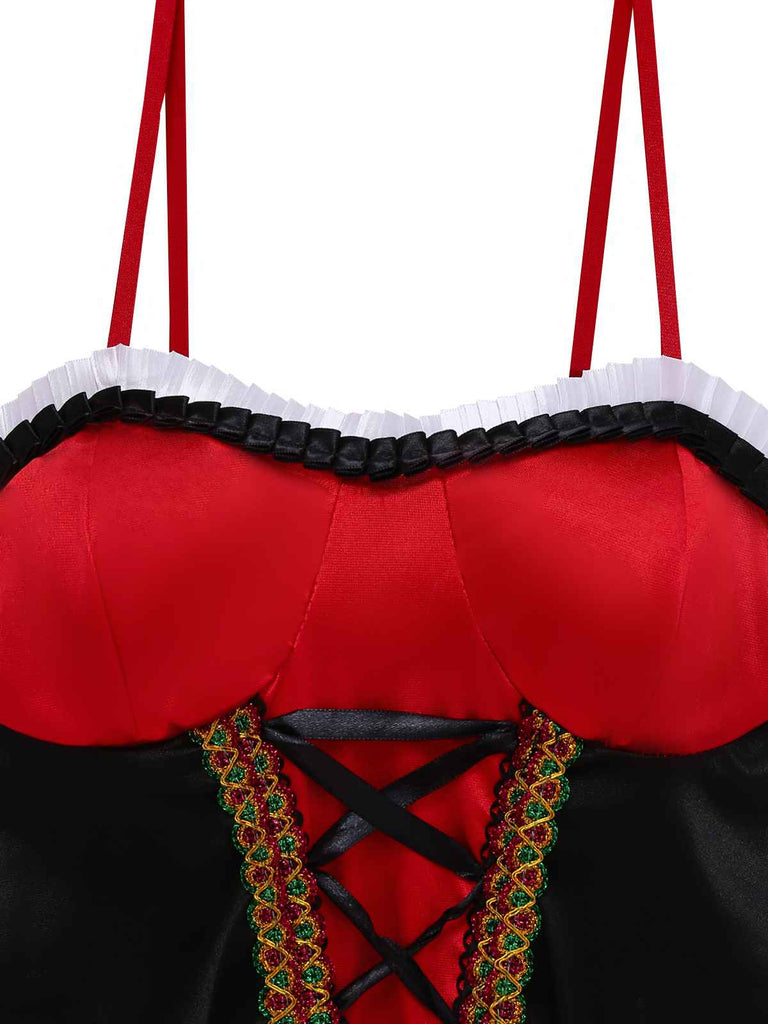 white christmas dresses Little Red Riding Hood Corset main image 1