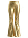 1970s Carnival Disco Flare Leg Pants - vintage fashion, retro style
