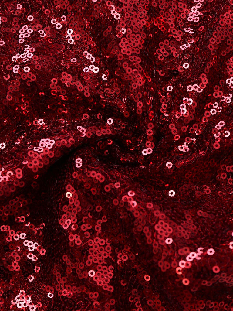 1970s Chain Strap Sequined Disco Jumpsuit - vintage jumpsuit, retro fashion