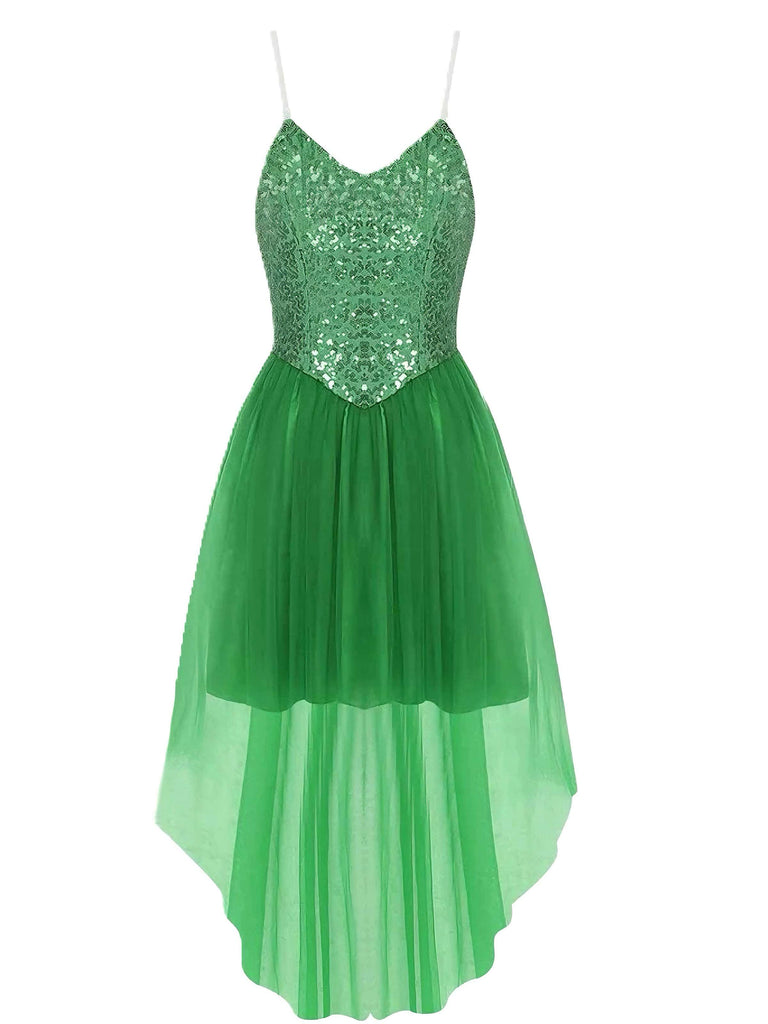 1970s Halloween Fairy Wings Sequin Tulle Costume Dress | Retro Stage 1970s Halloween Fairy Wings Sequin Tulle Costume Dress | Retro Stage