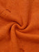 Orange 1970s Halloween Distressed Pumpkin Knit Hoodie Dress - vintage dress, retro fashion
