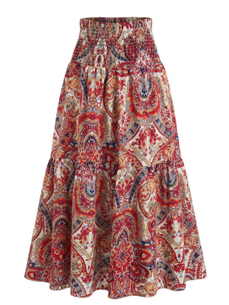 1970s Floral Vintage Classic Skirt 5