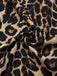 1970s Lapel Leopard Sleeveless Belted Jumpsuit - vintage jumpsuit, retro fashion