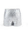 1970s Metallic Sequined Disco Shorts - vintage fashion, retro style