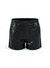 1970s Metallic Sequined Disco Shorts - vintage fashion, retro style