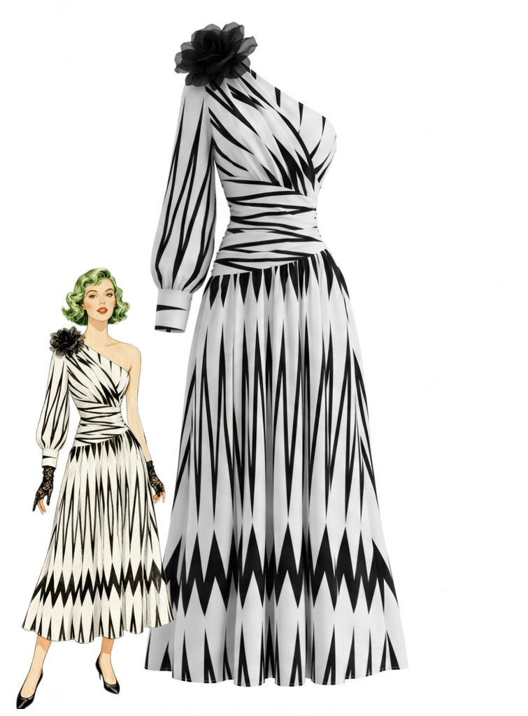 1950s Vintage Retro Dress