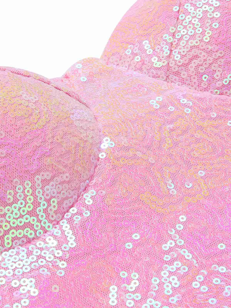 1970s Sequined Feather Spaghetti Strap Dress, vintage dress, retro fashion - perfect for women who love vintage and retro fashion