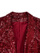 1970s Sequined Lapel Long Sleeve Jacket - vintage fashion, retro style
