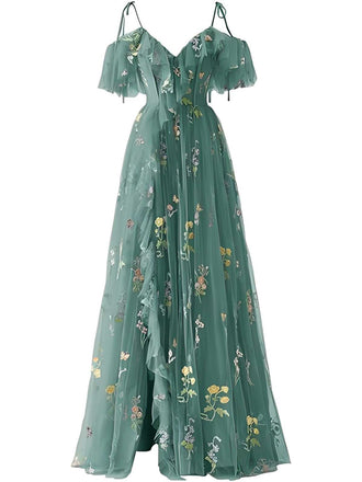 vintage prom dresses Turquoise Dress Ball Gown Prom Dress Modest Prom Dress,MA173 Standard size vintage green dress lace Prom