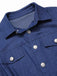 This 1970s Solid Cotton Sleeveless Denim Romper whispers 1970s secrets to those who notice