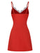 She slips into this 1970s Spaghetti Strap Bow Lace Patchwork Nightgown and suddenly it's a 1970s daydream
