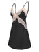 1970s Spaghetti Strap Lace Patchwork Nightgown: where 1970s romance meets her modern spirit
