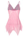 1970s Spaghetti Strap Lace Sheer Sleepwear — because 1970s glamour starts underneath