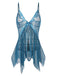 1970s Spaghetti Strap Lace Sheer Sleepwear — because 1970s glamour starts underneath
