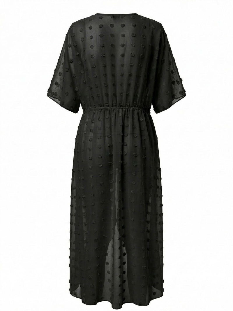 sheer polka dot black dress Buy Rotate Black Polka Dot Sheer Long-Sleeve Mini Dress from Next USA