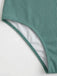 Elegant 1980s Vintage V Neck Swimsuit 4