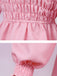 Pink 1980s Smocked Stranger Things Costume Eleven Dress - vintage dress, retro fashion