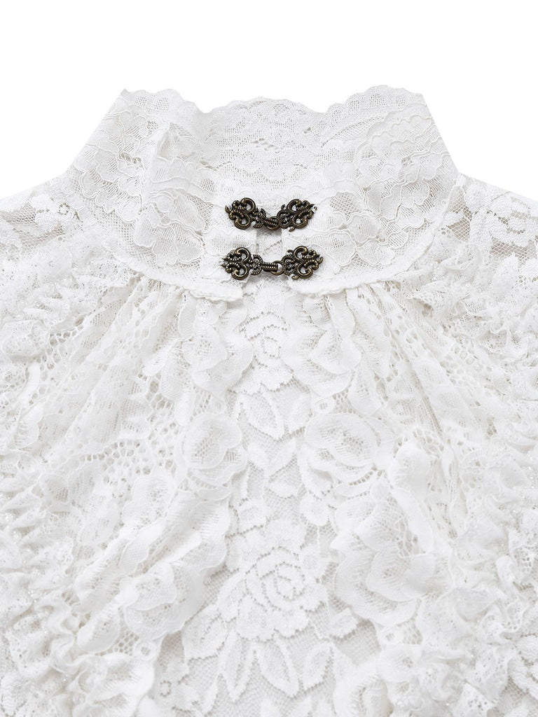 Retro Stage Victorian Lace Bell Sleeve Dress Renaissance Festival Dress Retro Stage Victorian Lace Bell Sleeve Dress Renaissance Festival Dress