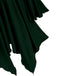 1980s Gothic Hooded Punk Long Jacket - vintage fashion, retro style