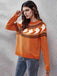 1980s Halloween Boo Polka Dot Knitted Sweater - vintage fashion, retro style
