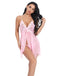 1980s Lace Satin Ribbon Babydoll Lingerie Set - vintage fashion, retro style