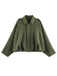 1980s Lapel Oversized Suede Jacket - vintage fashion, retro style