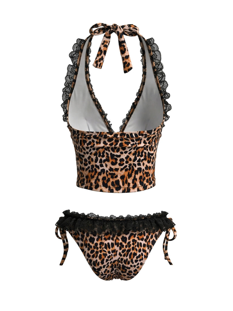 PAT 1980s Halter Swimsuit
