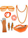 1980s Retro Costume Colorful Accessory Set - vintage fashion, retro style