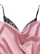 1980s Satin Slip Butterfly Lace Nightgown - vintage nightgown, retro sleepwear